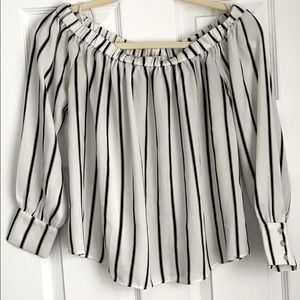 Off the shoulder top